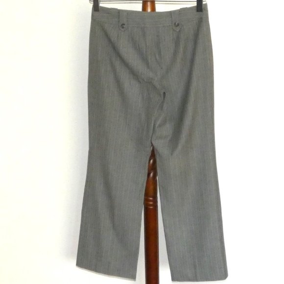 Ann Taylor gray pinstriped dress pants - Picture 8 of 8